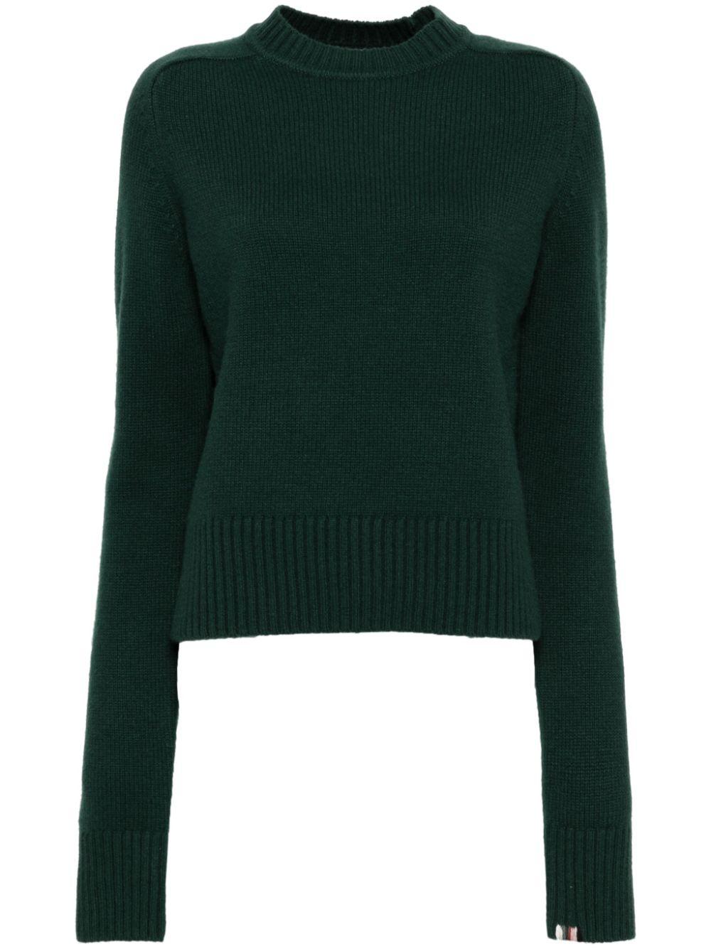 Extreme Cashmere レディース グリーン Glory プルオーバー セーター 