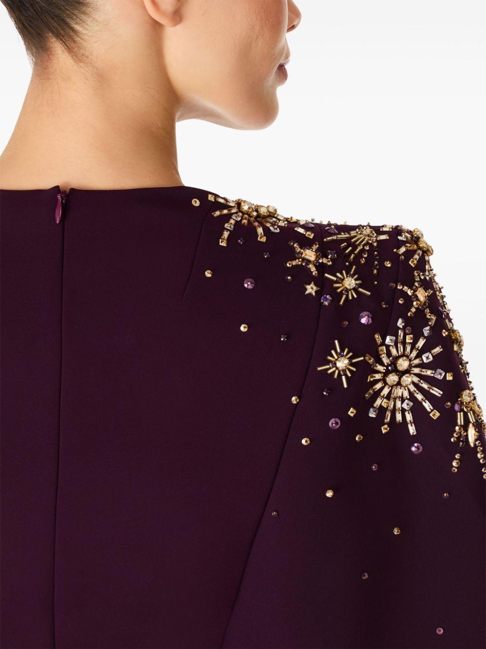 Jenny Packham レディース パープル Zeya スパンコールトリム Jenny Packham レディース パープル Zeya スパンコールトリム