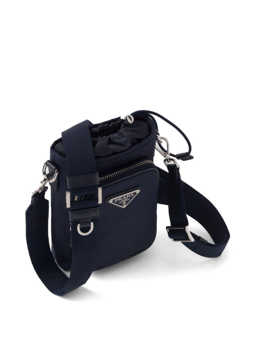 Prada Re nylon Phone Case in Blue for Men Lyst UK