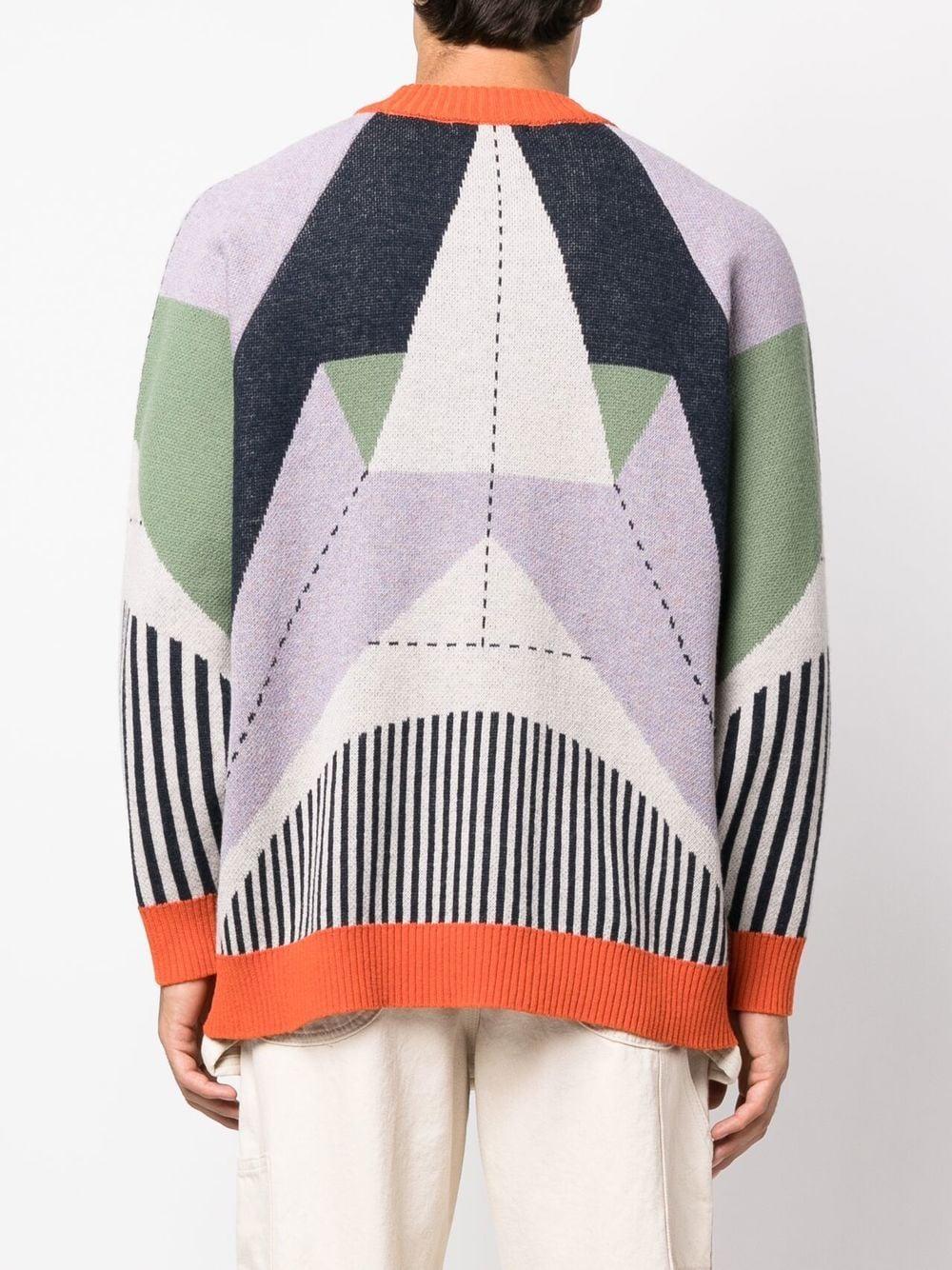 Henrik Vibskov Intarsia-knit Design 