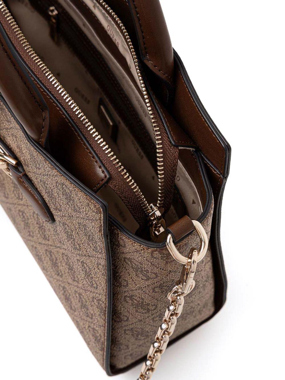 Guess Nolana Tote Bag in Brown Lyst UK