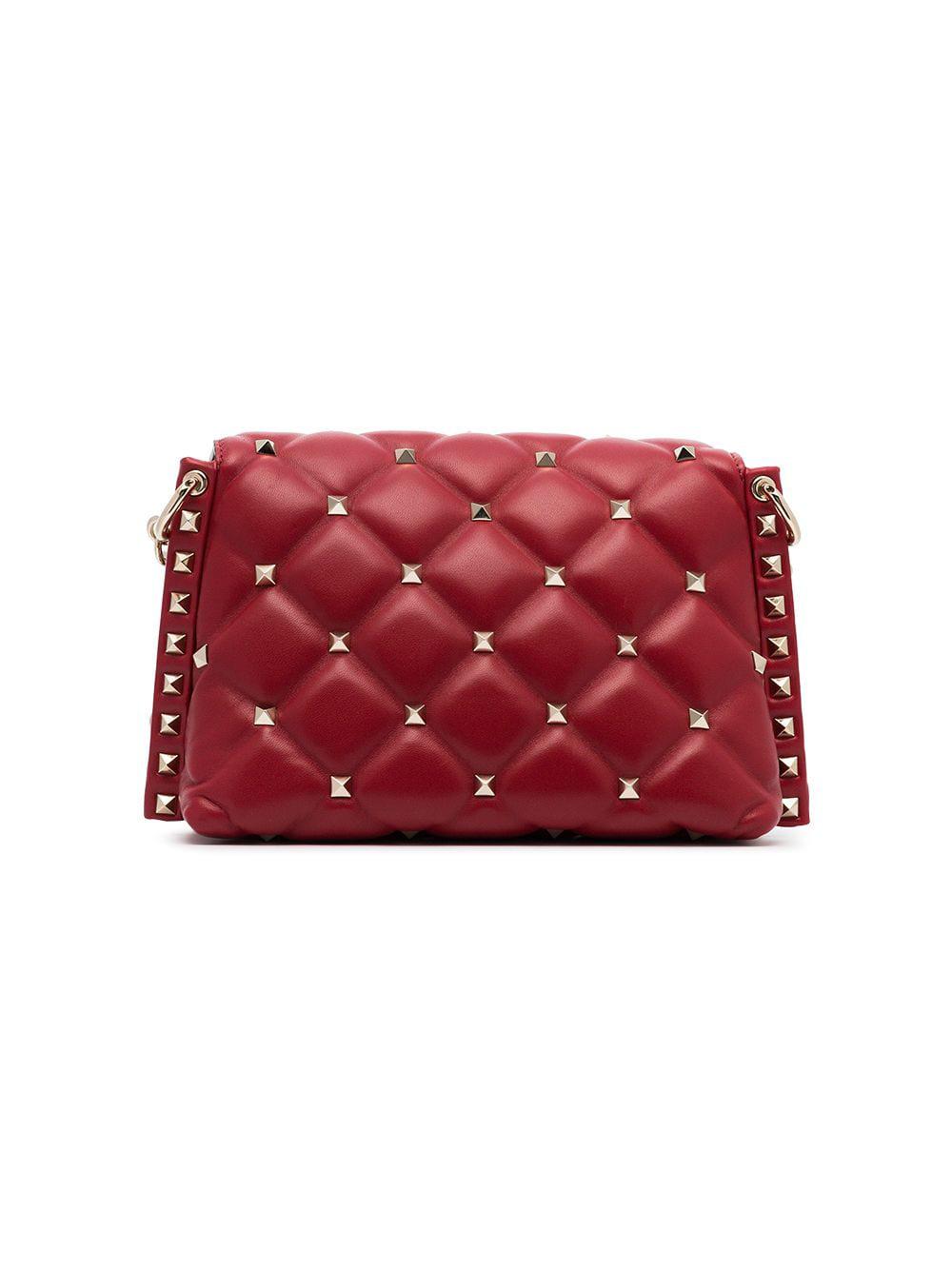 Valentino Leather Valentino Garavani Candystud Crossbody Bag in 
