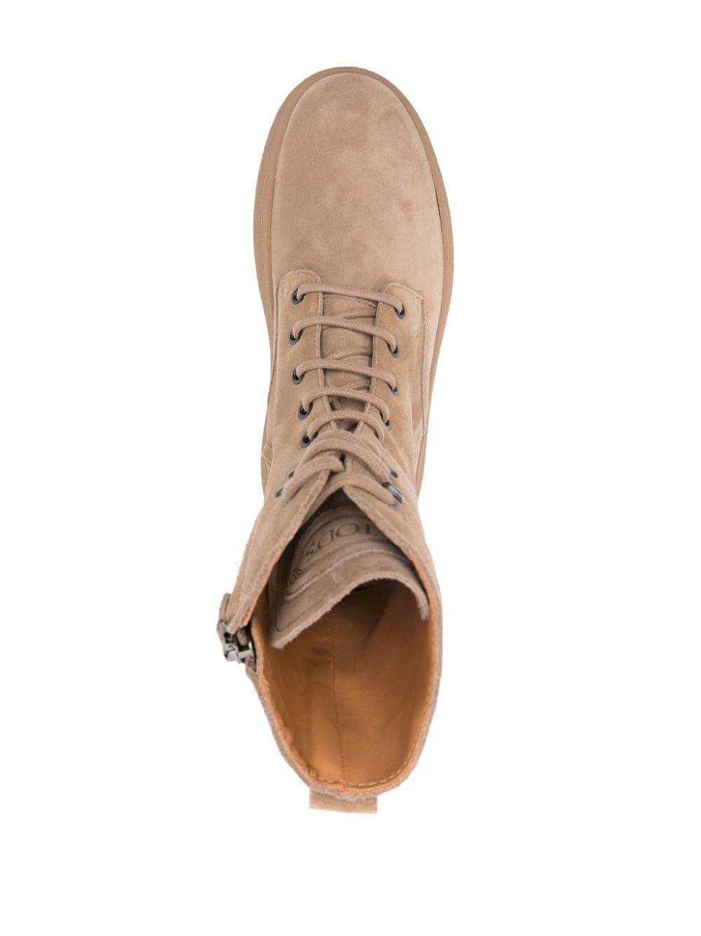 Stivaletto stringato clearance