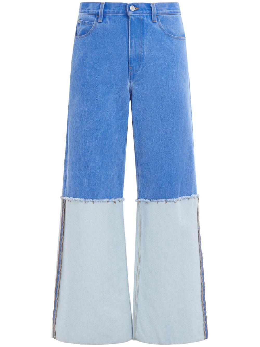 Marni メンズ ブルー ロールアップヘム ジーンズ ジーンズ