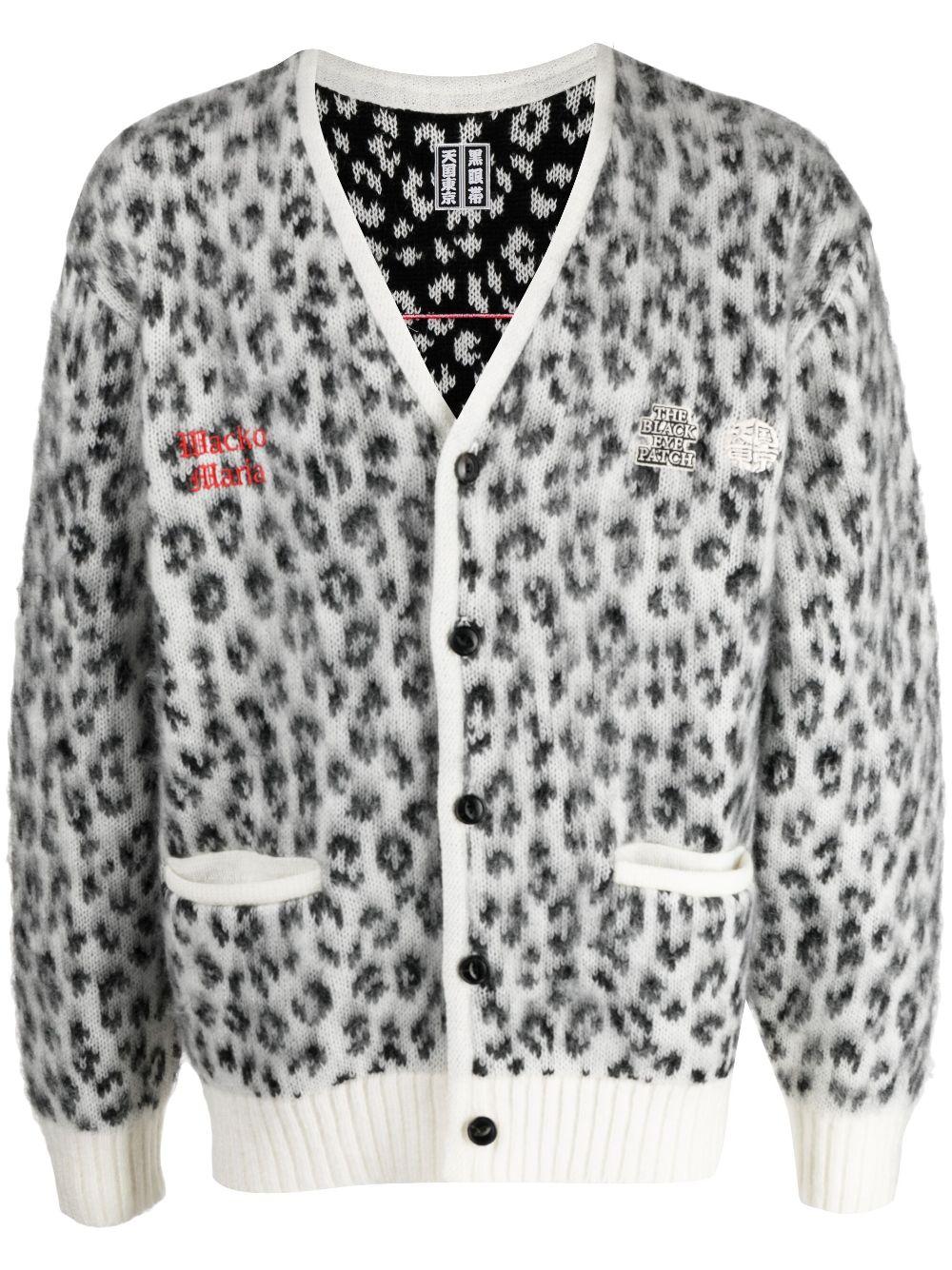 Wacko Maria Blackeyepatch Logo-embroidered Cardigan for Men | Lyst