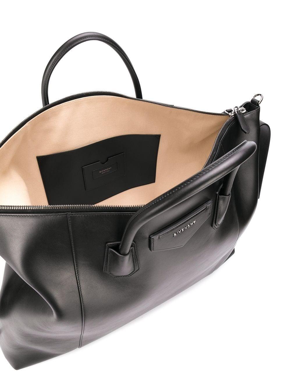 Givenchy Antigona Soft Xl Bag In Smooth Leather in Black for
