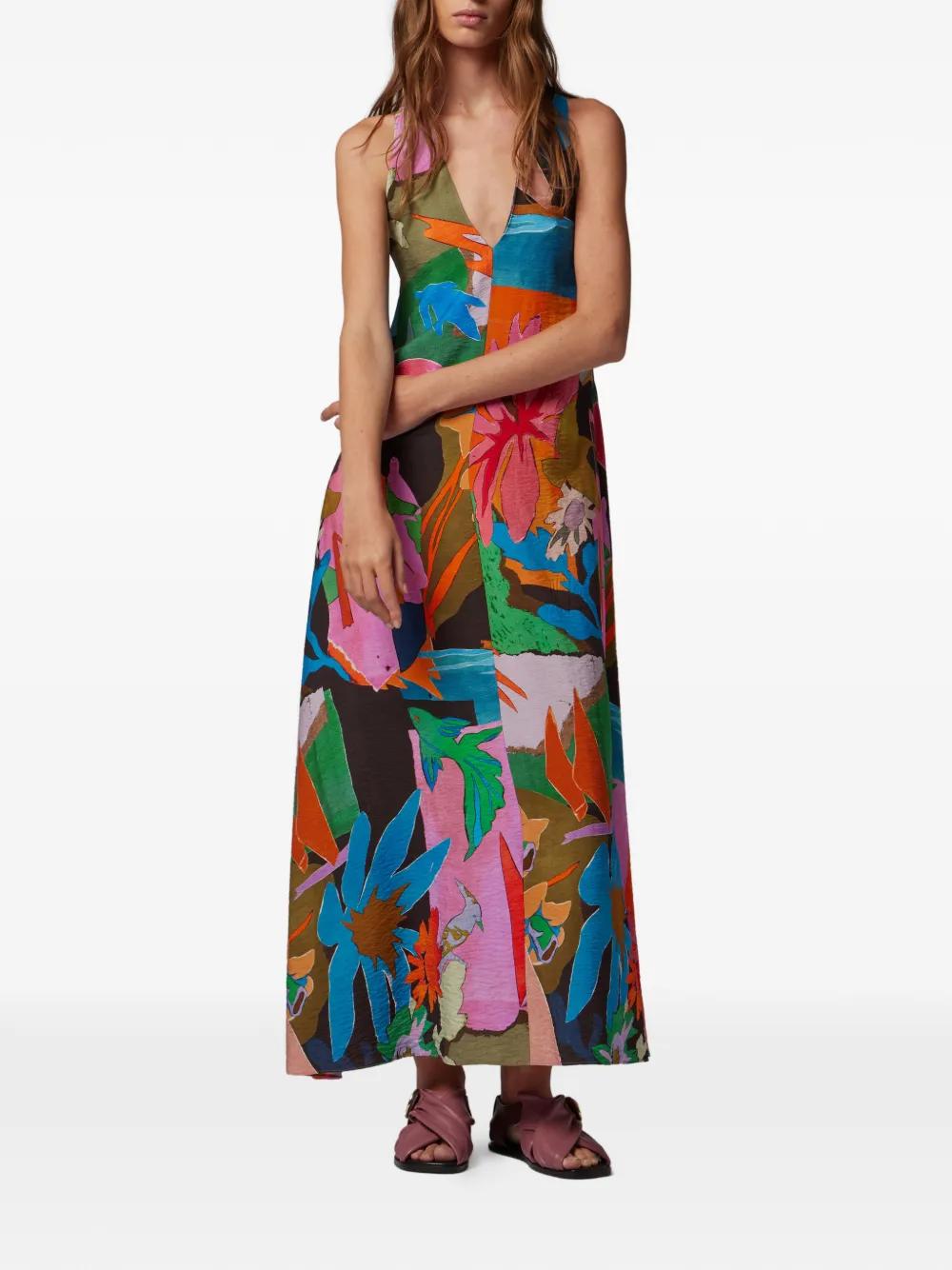 knee length dresses for ladies Paul Smith Women's Multicolour Knitted Cotton Stripe Dress  bowns cambridge