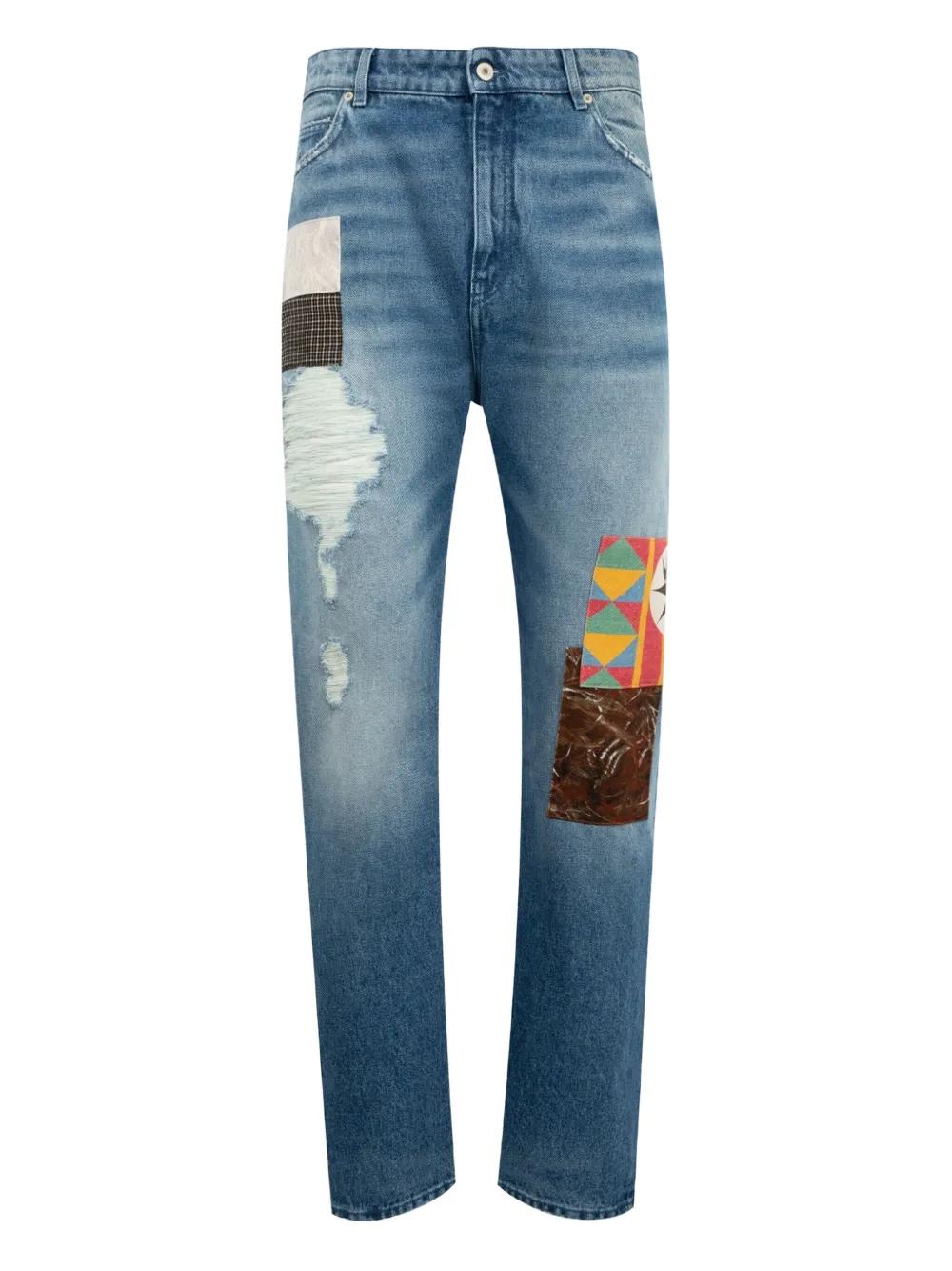 LOEWE BOOTLEG JEANS DENIM 48 インディゴ デニム