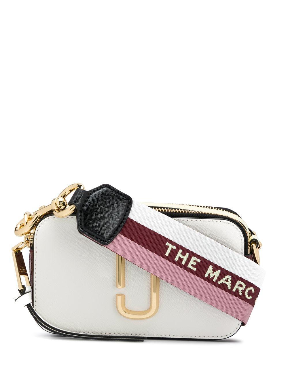 Marc Jacobs Leather Snapshot Camera Bag in White Lyst