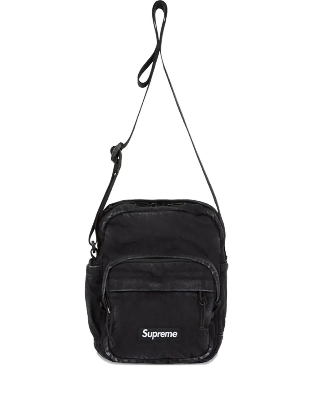 Supreme Denim Shoulder Bag in Black for Men | Lyst UK