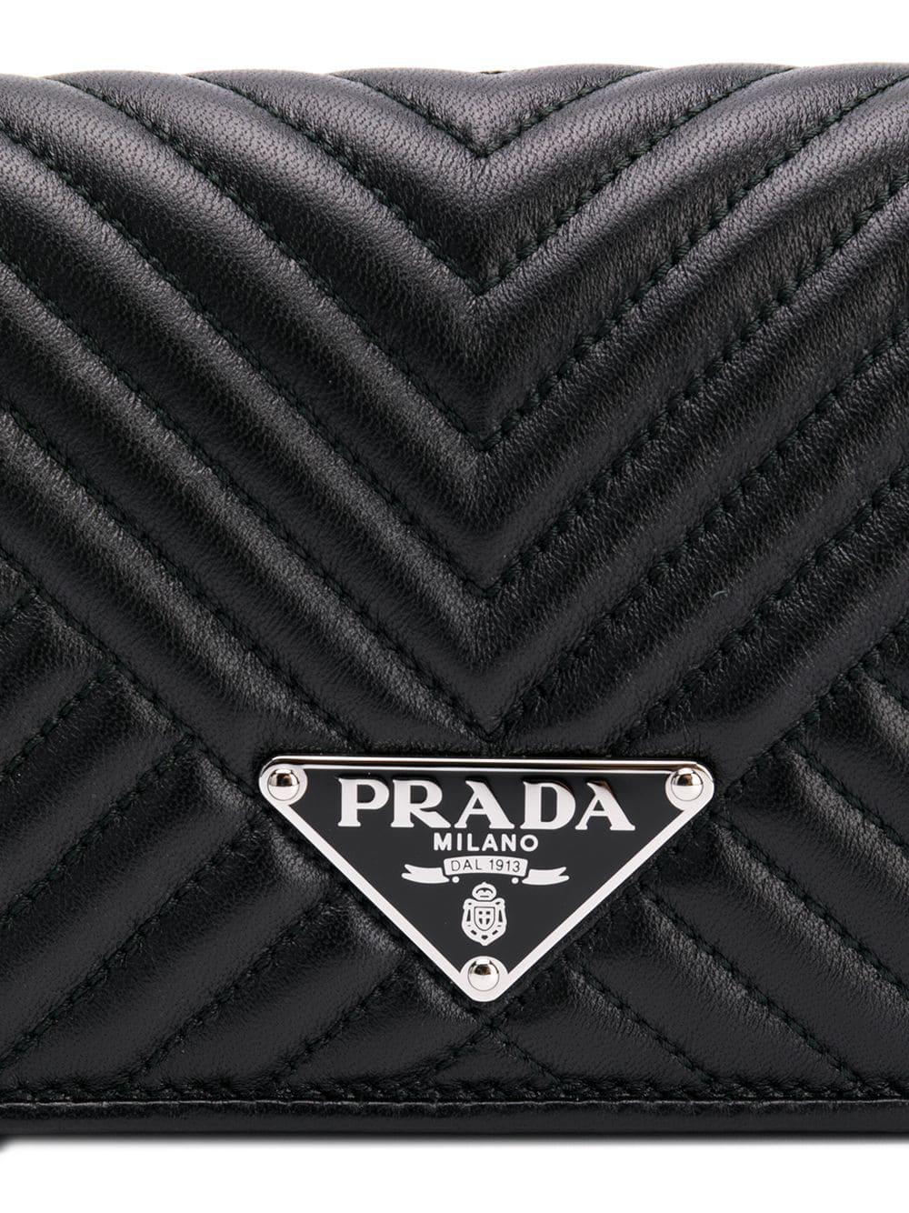 Prada Mini Crossbody Bag Quilted Leather Astrale