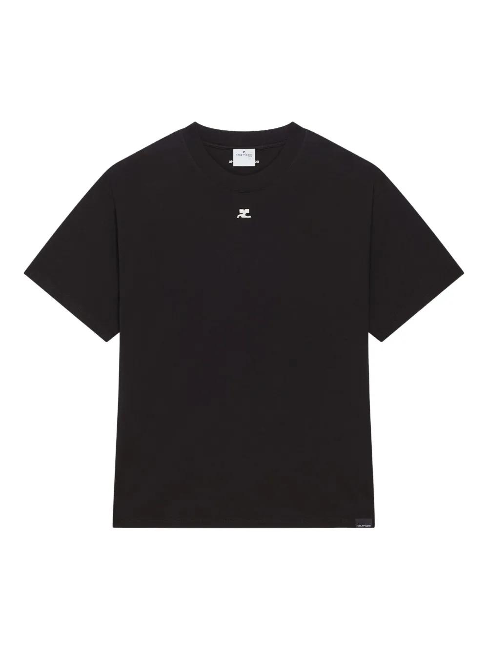 【Courreges】AC ロゴ コットン Tシャツ Courreges - クレージュ COURREGES Tシャツ AC ストレート