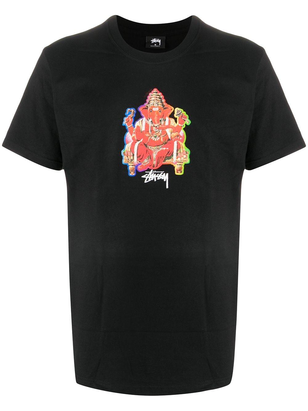 Stussy Cotton Elephant Print T-shirt in 