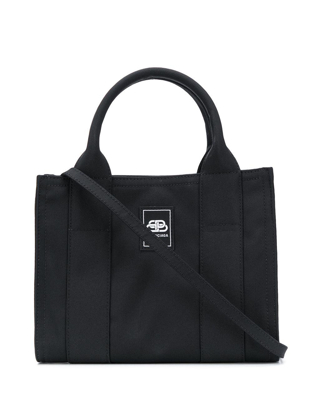 Balenciaga Synthetic Trade East-west Nylon Tote in Black | Lyst