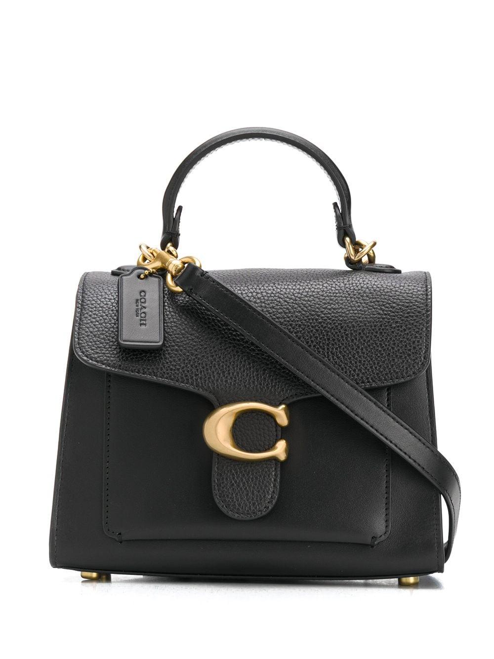 COACH Leather Tabby Tote Bag in Black Lyst