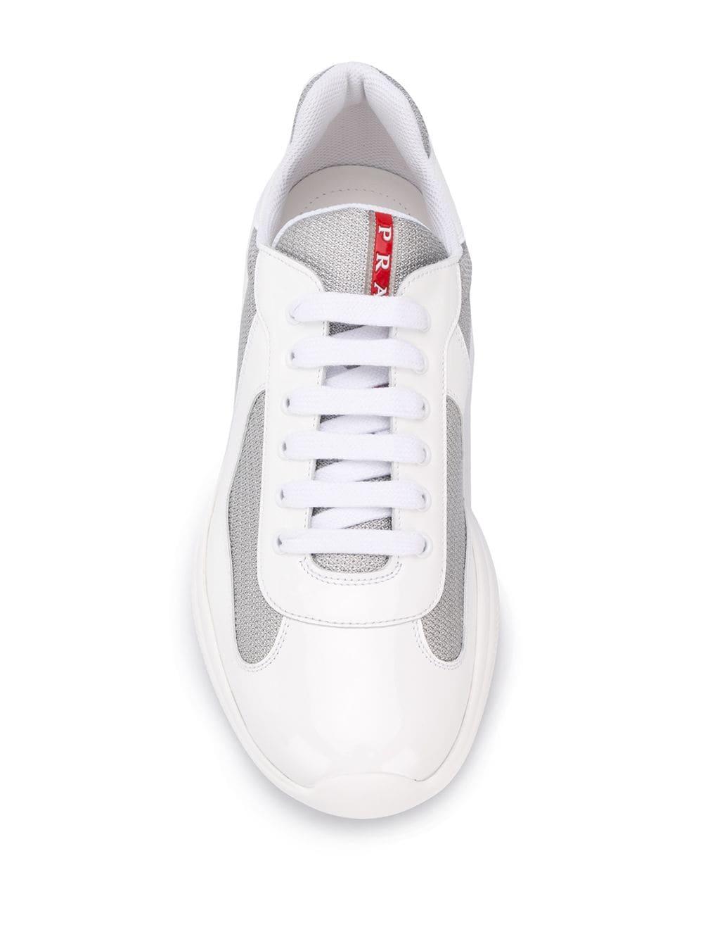 Prada America's Cup Sneakers in White for Men - Lyst