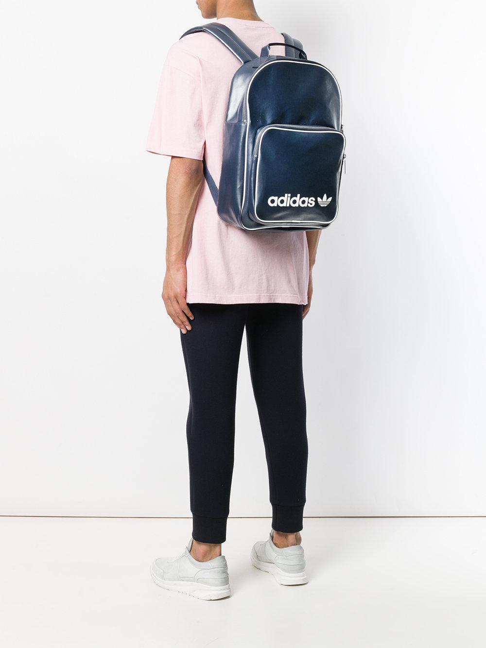 adidas Synthetic Classic Vintage Backpack in Blue for Men | Lyst