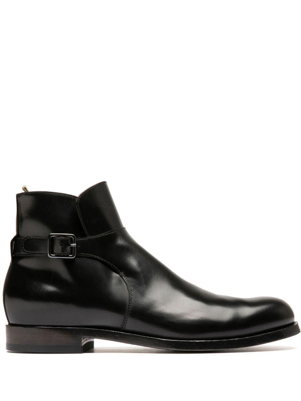 JW Anderson メンズ ナチュラル レザー コンバットブーツ ブーツ JW Anderson メンズ ナチュラル レザー コンバットブーツ ブーツ