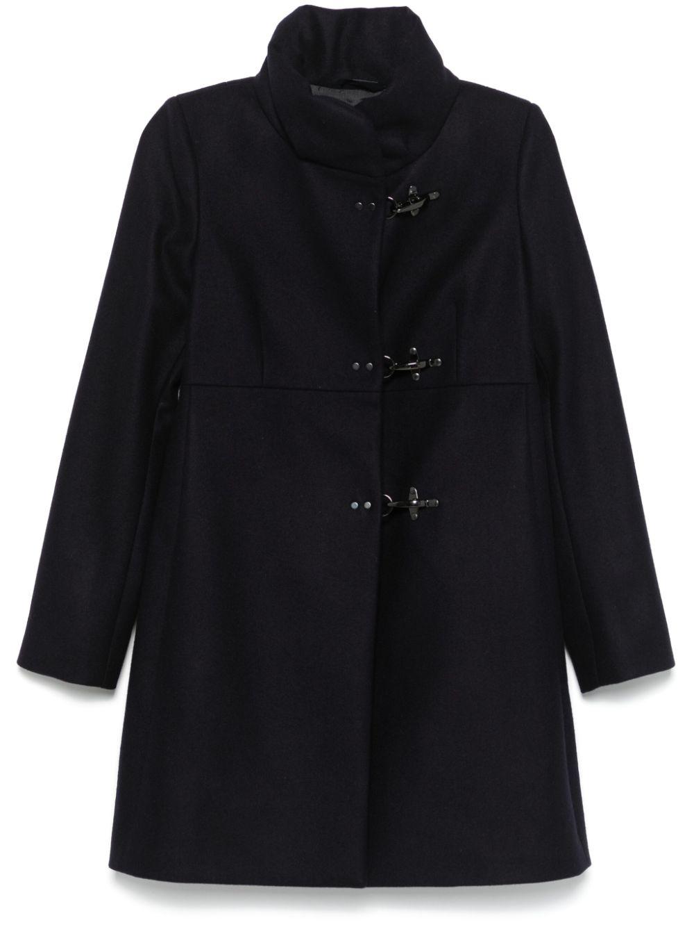 Acne Studios レディース ブラック ダブルブレスト コート コート Acne Studios レディース ブラック ダブルブレスト コート コート