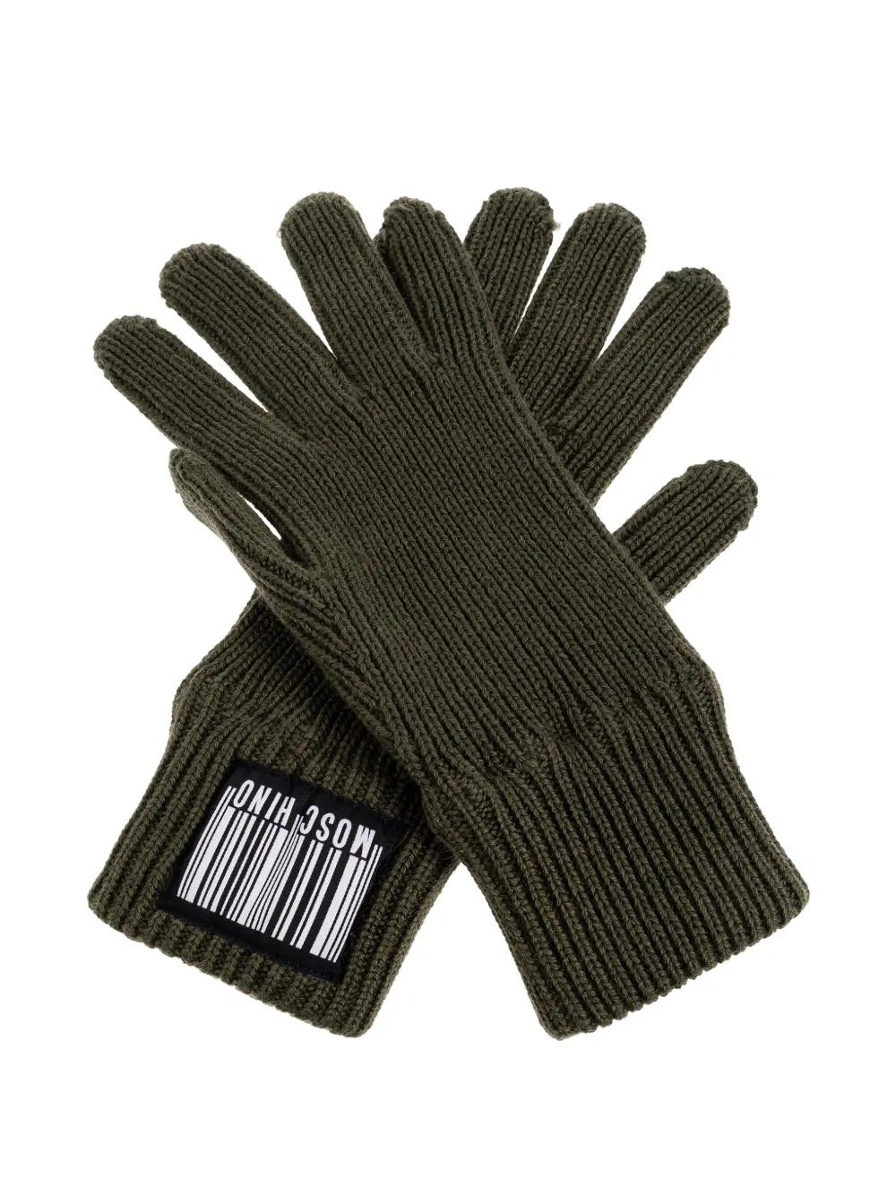 手袋 MOSCHINO COUTURE Woman Gloves Grey 35805402 0509 Moschino Couture Outlet: Gloves woman - Grey | Moschino