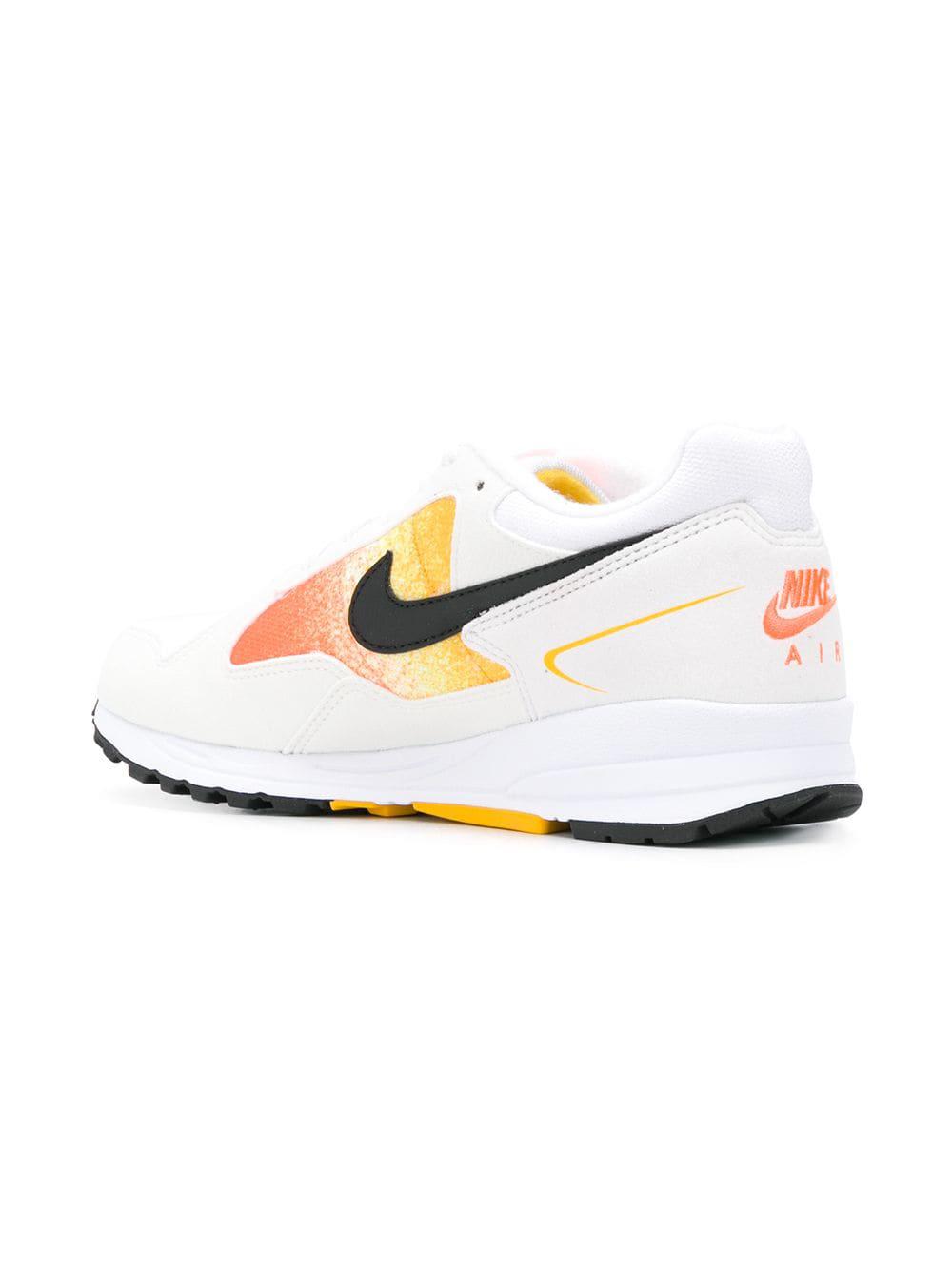 nike white ombre detail air skylon ii trainers