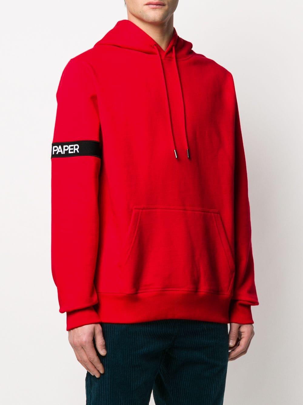 Daily Paper Hoodie Met Logostreep in het Rood voor heren | Lyst NL