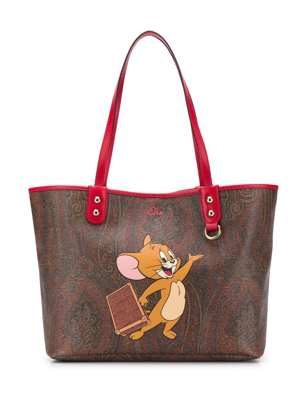 Etro X Tom And Jerry Tote in Brown | Lyst