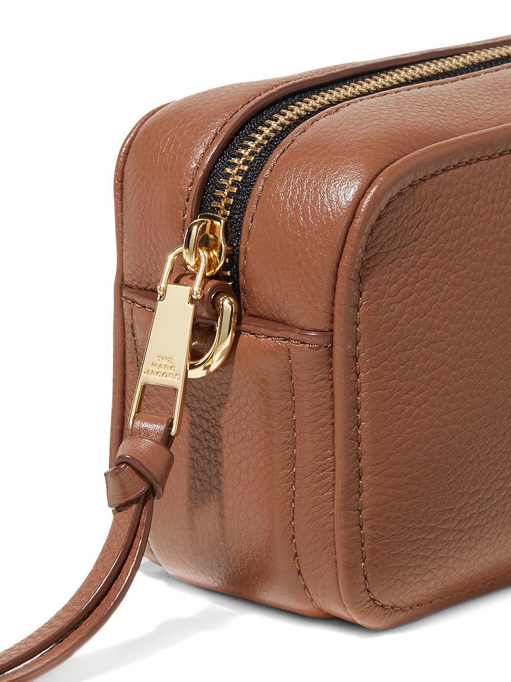 Marc Jacobs The Softshot 17 Crossbody Bag in Brown