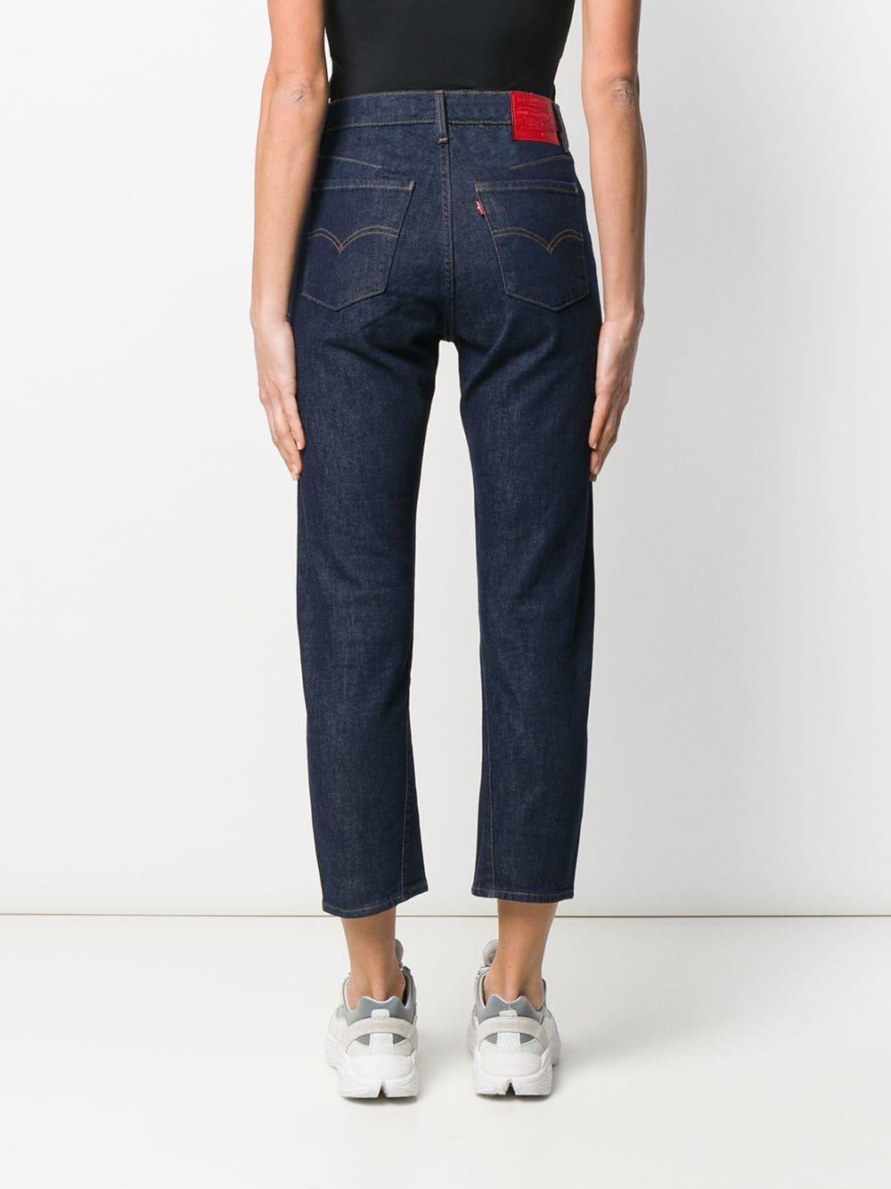 cropped jeans levi's