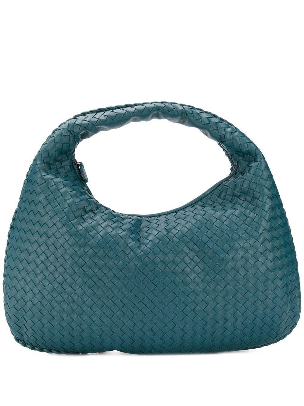 Bottega Veneta Large Veneta Hobo Bag in Blue | Lyst