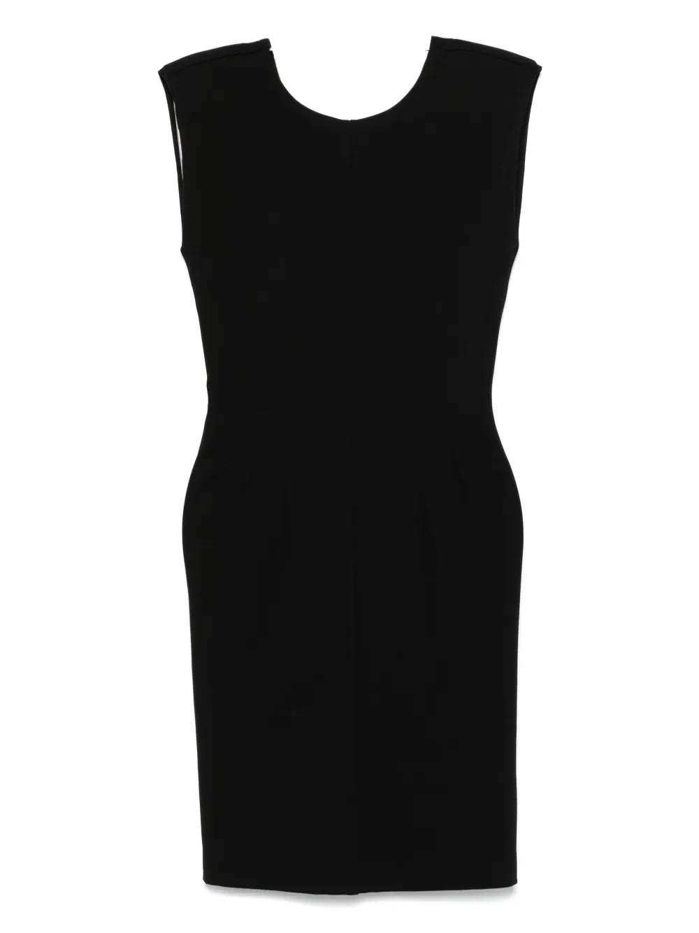 ワンピース DONDUP Woman Dress Black DA430PF0010DXXX 999 3U10SLD-790d-womens-aquashape-