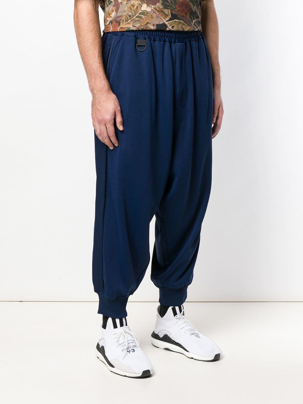 Y-3 Y3 Adidas X Yohji Yamamoto Drop-crotch Trousers in Blue for Men | Lyst  Canada