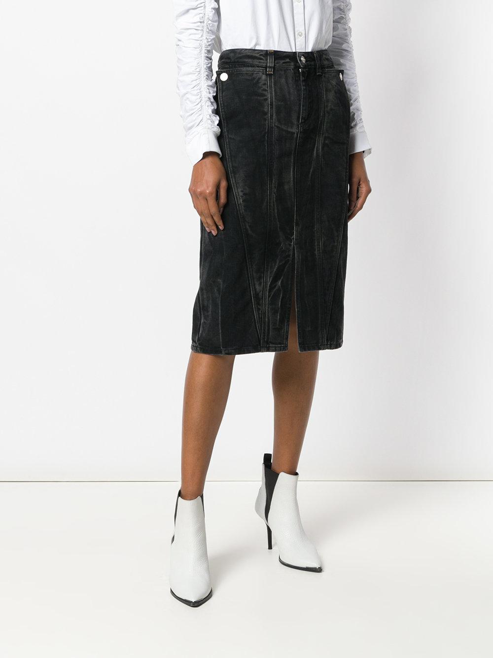 givenchy denim skirt