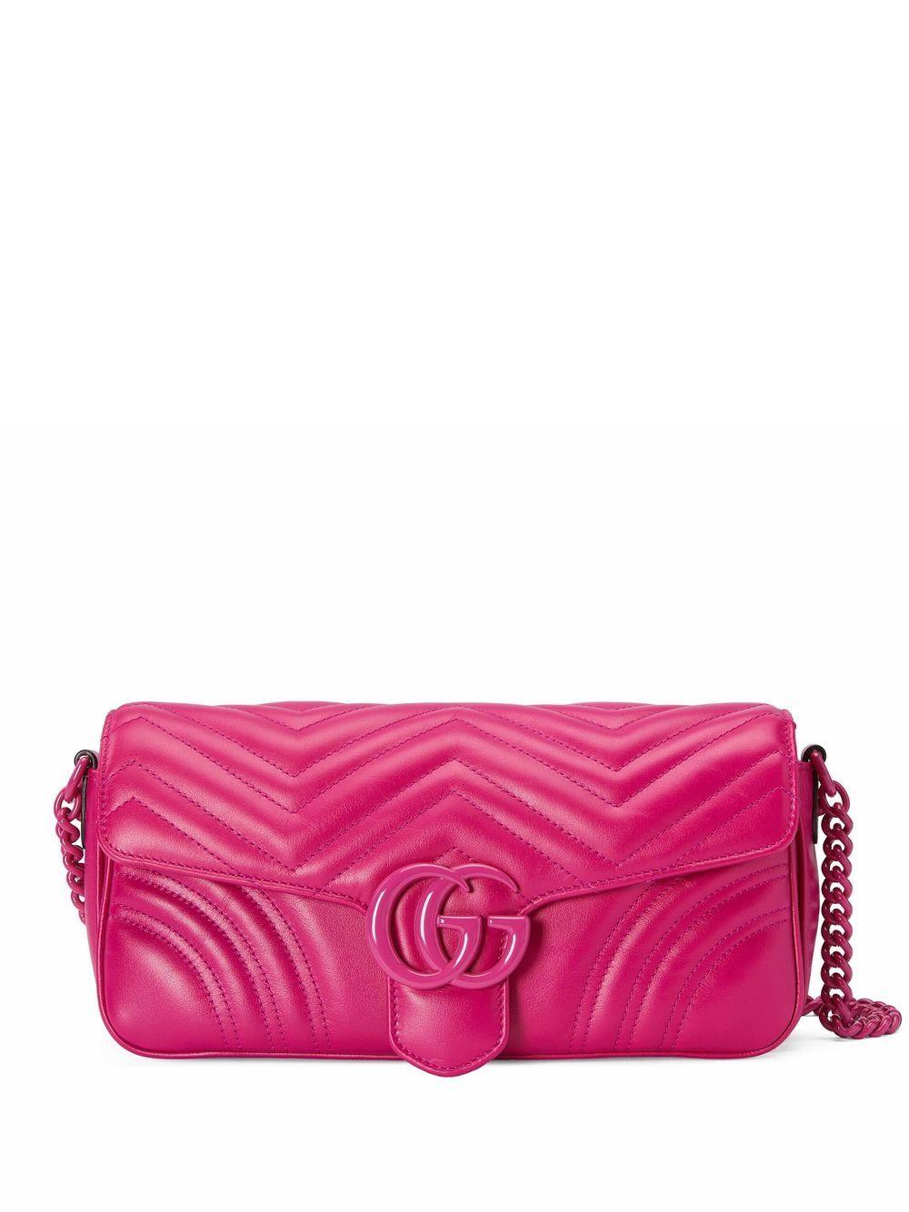 Gucci GG Marmont Shoulder Bag in Pink | Lyst