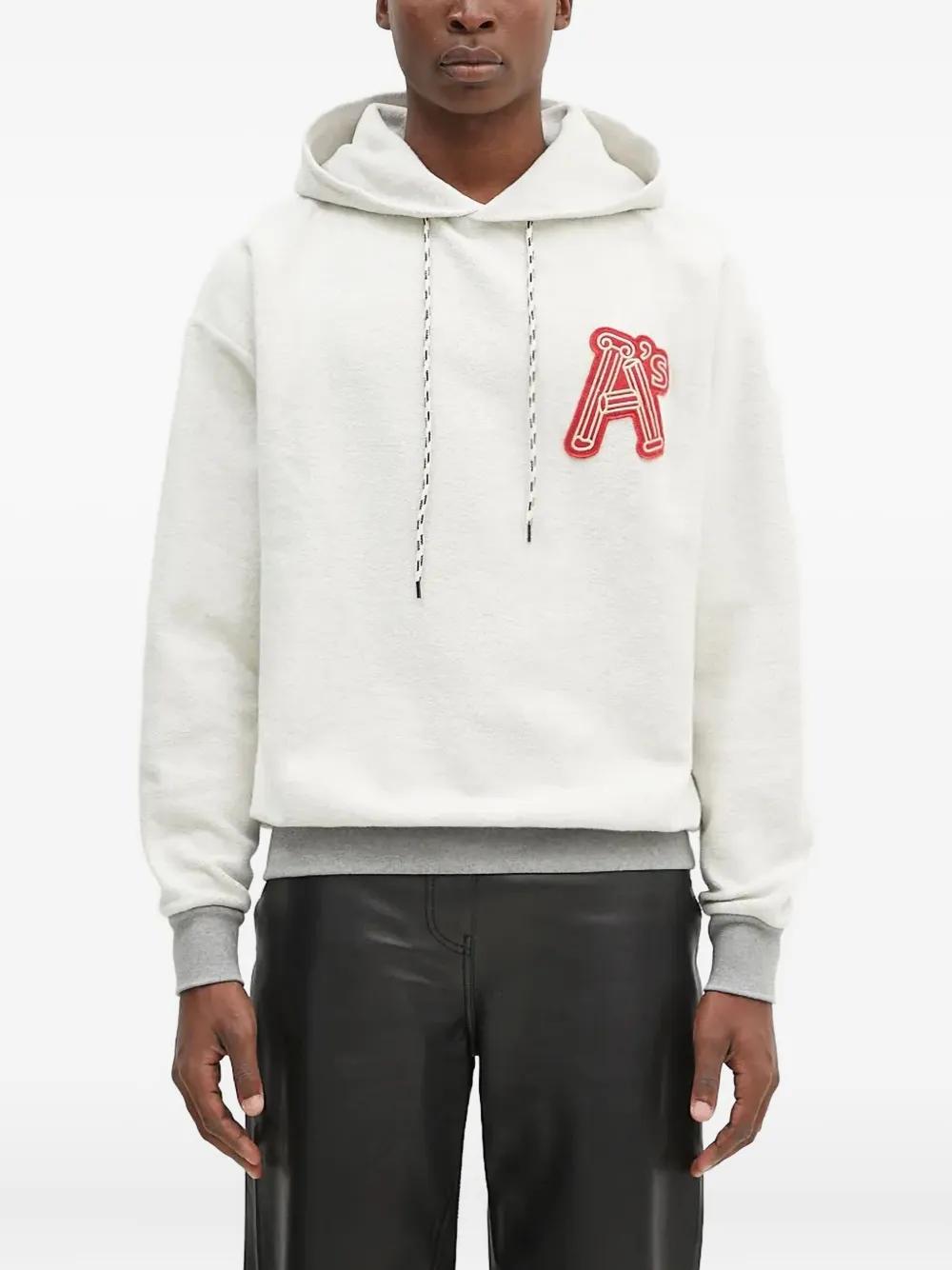 【ARIES】Colourspray Hoodie / MULTI Aries Spray-Paint Cotton Hoodie In Multicolour - 50% Off