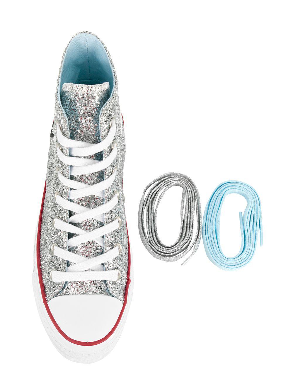 Zapatillas altas de CF x Converse Chiara Ferragni de color Gris | Lyst