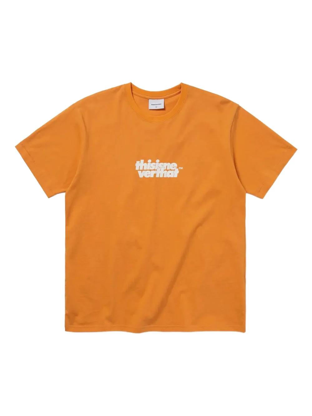 ★thisisneverthat★ OLLogo Tee Orange TN250TTSST05ORG thisisneverthat T-shirts for Men | Online Sale up to 65% off