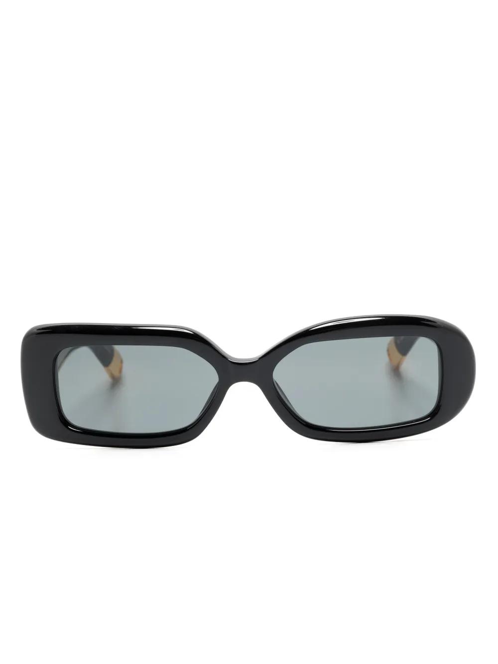 Jacquemus The Rond Carré サングラス ブラック | Lyst