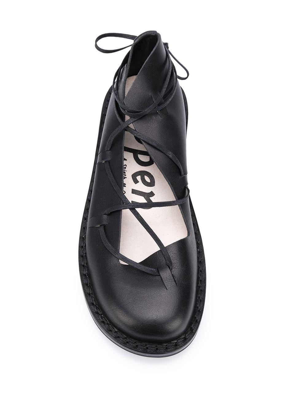 Trippen Mess F Ballerina Flats in Black | Lyst Australia
