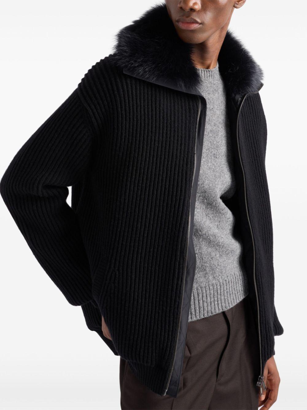 PRADA ブラック カーディガン