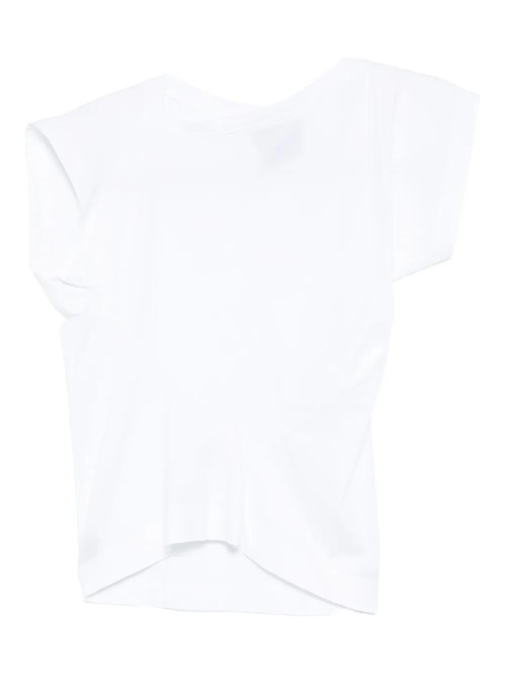 【3.1 Phillip Lim】ドレープアシンメトリーTシャツ 3.1 Phillip Lim T-shirts for Women | Online Sale up to 65