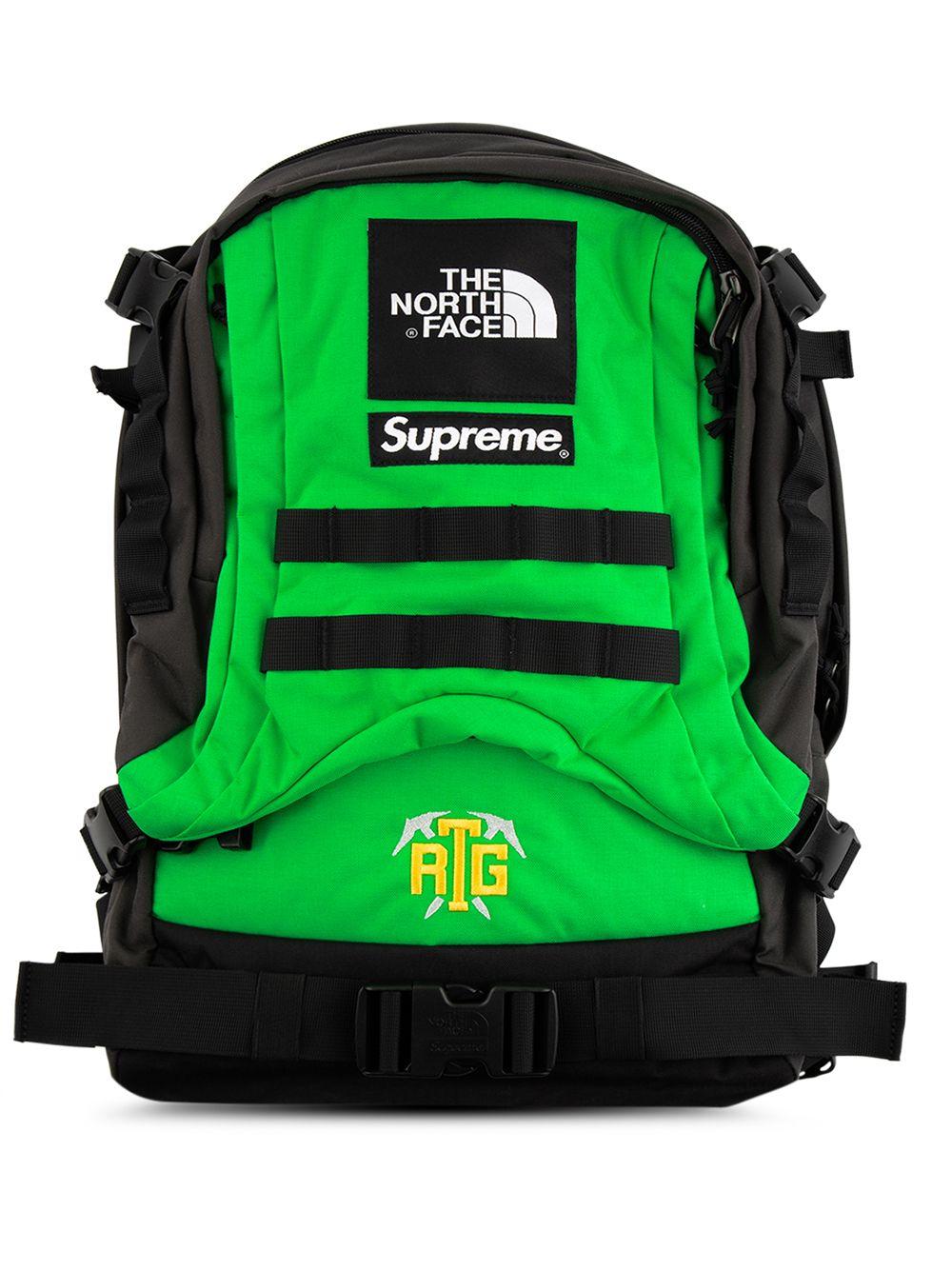supreme green backpack