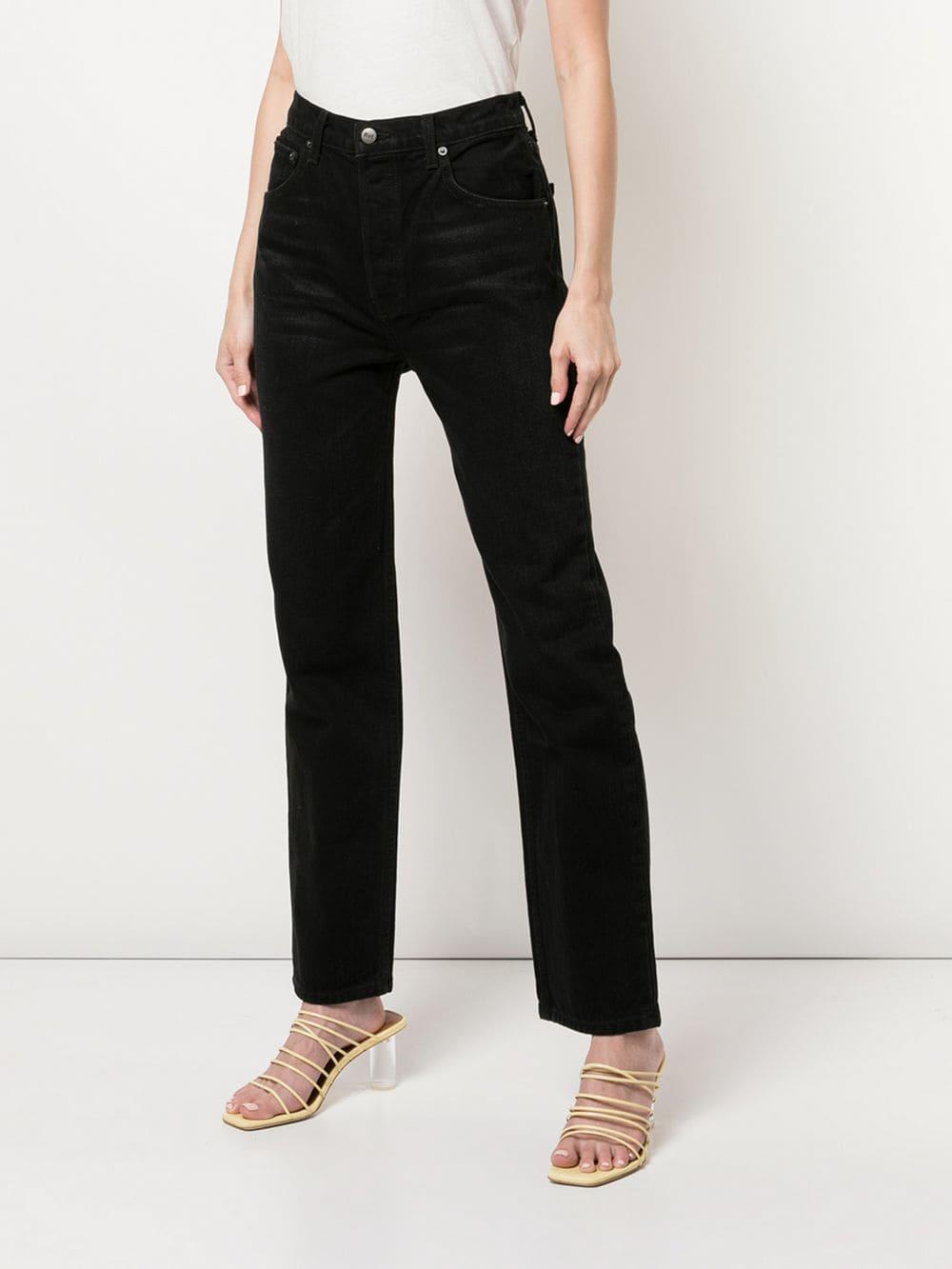 reformation black jeans