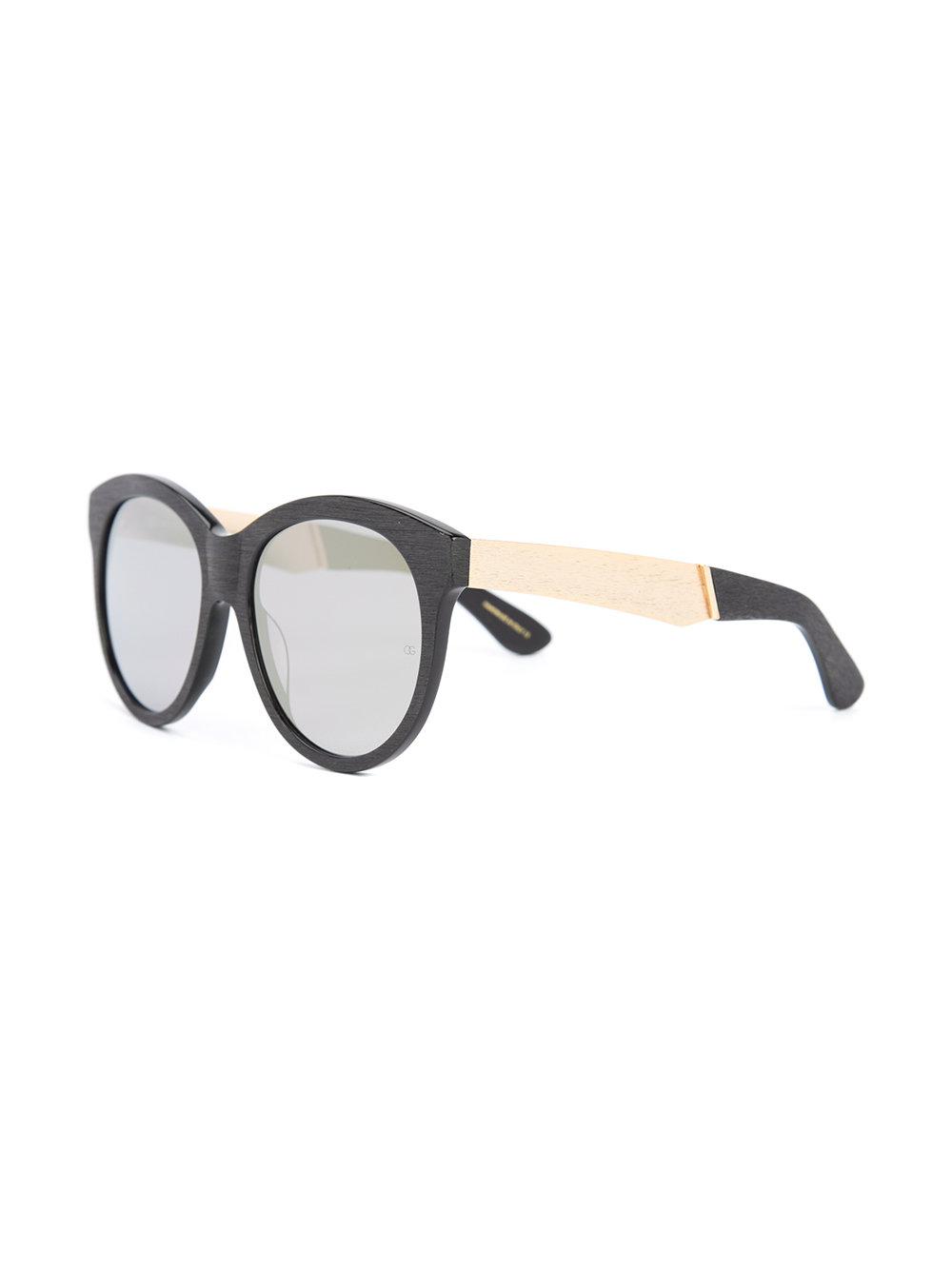 Oliver Goldsmith Manhattan Sunglasses in Black Lyst