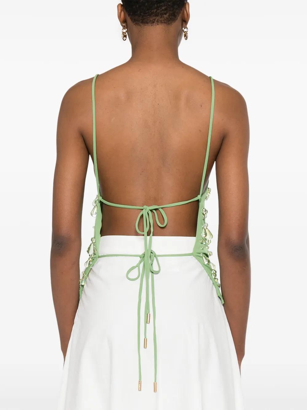 Cult Gaia Lyle Top in Green | Lyst