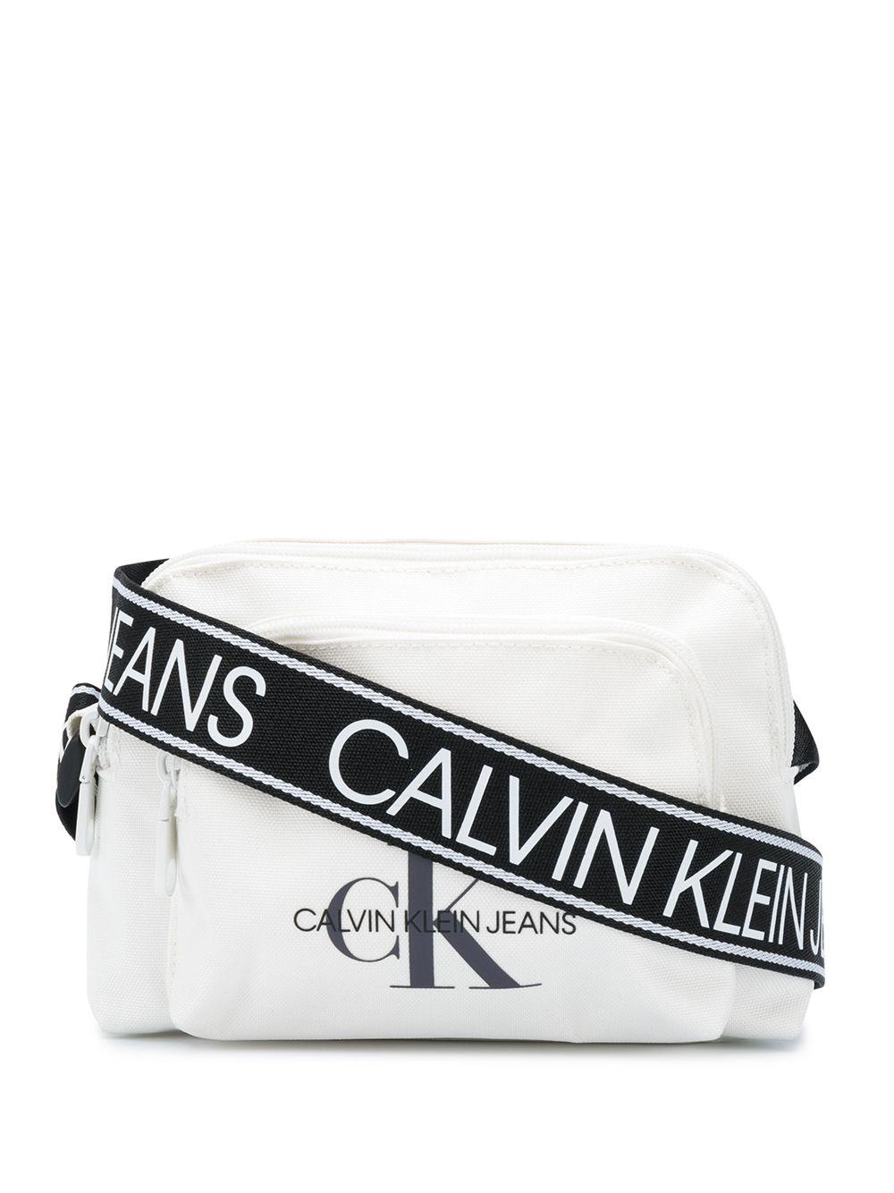 Calvin Klein Logo-print Crossbody Bag - Lyst