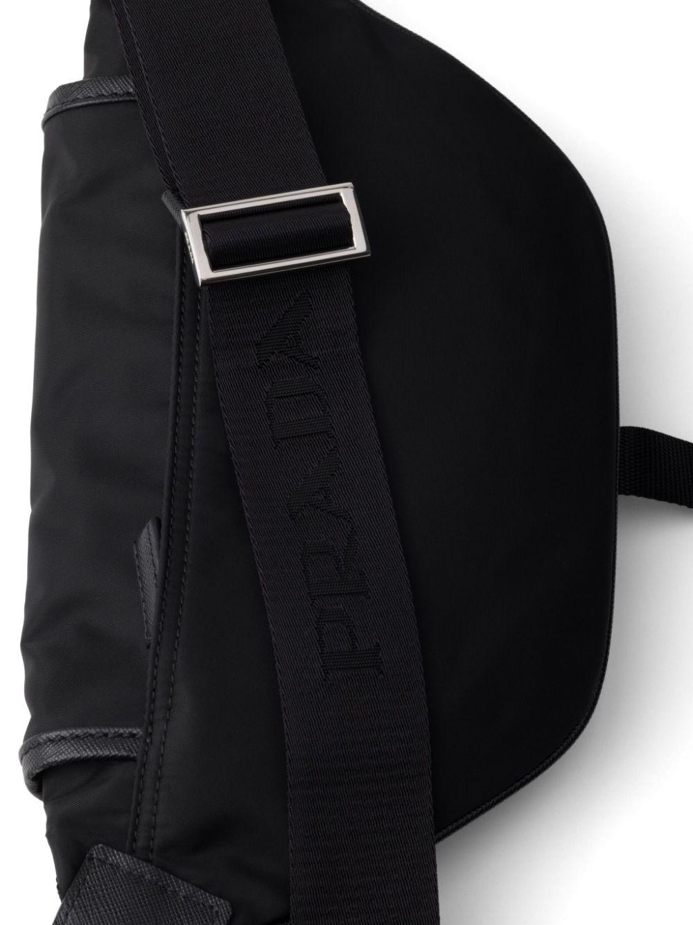 Prada leather trimmed belt bag hotsell