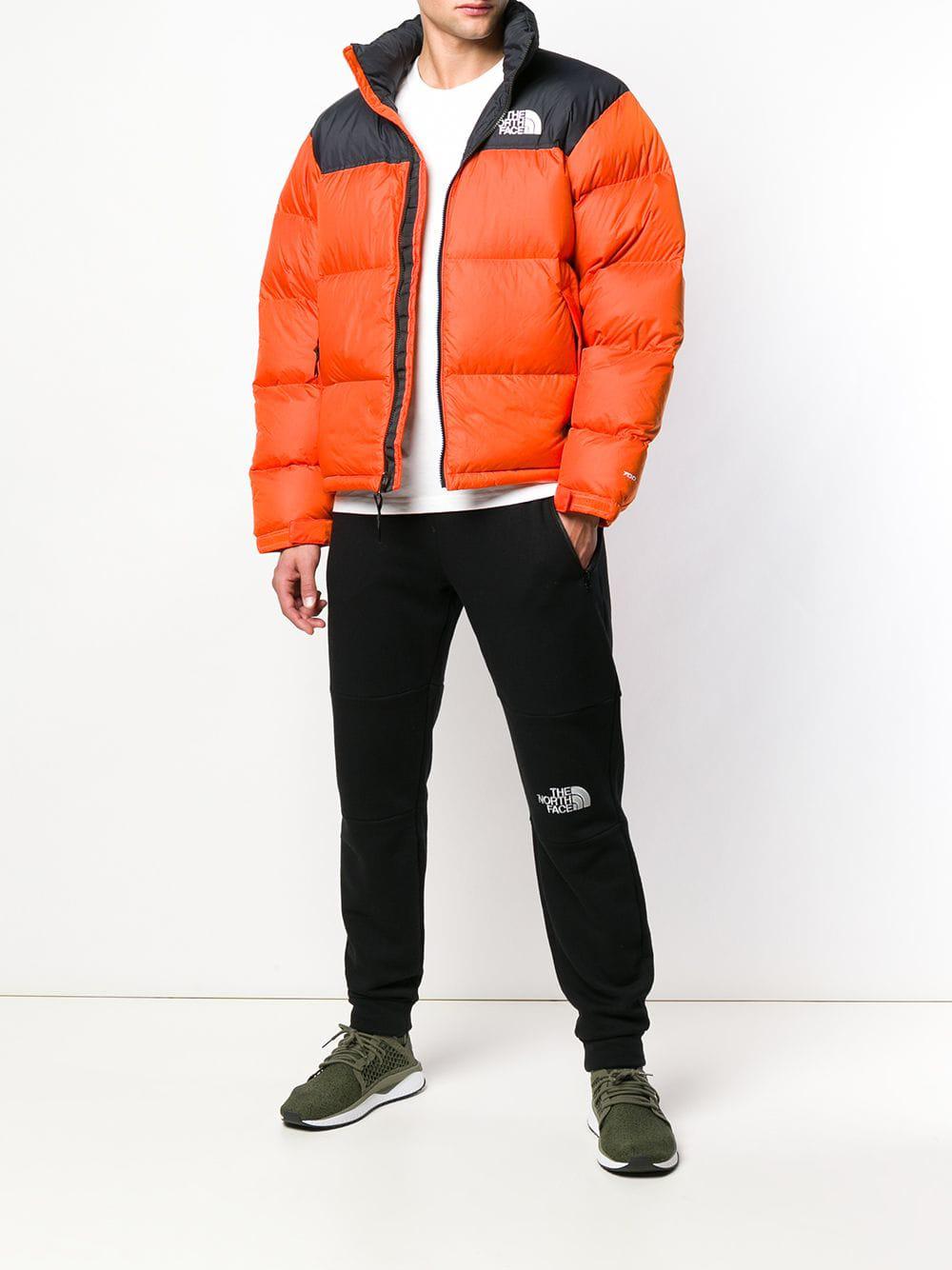 The North Face M 1996 Rto Nptse Jacket in Orange for Men | Lyst