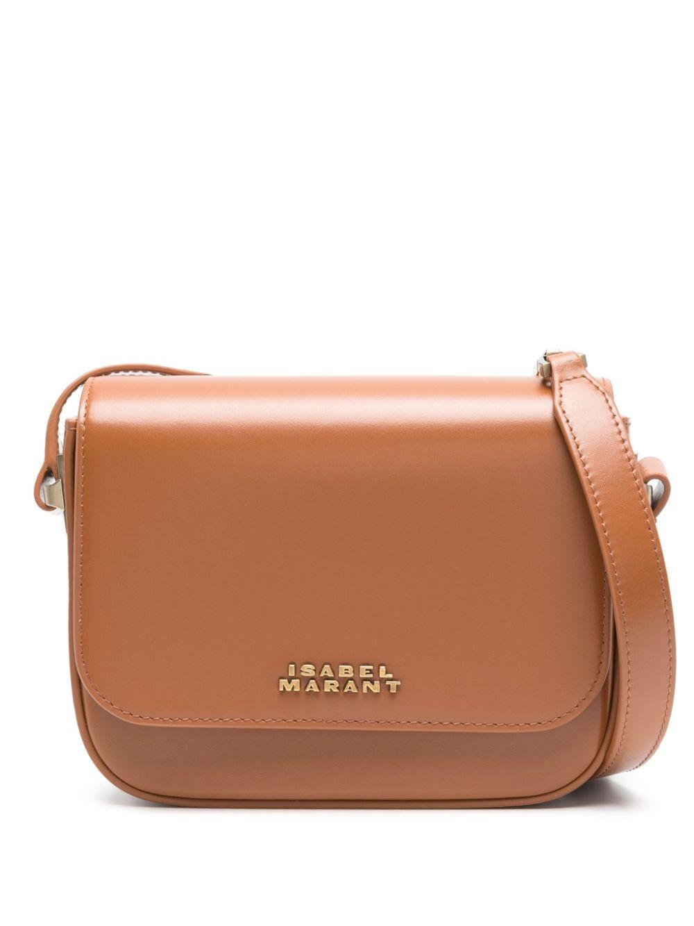 Isabel Marant レディース ブラウン ロゴ ショルダーバッグ クロス  