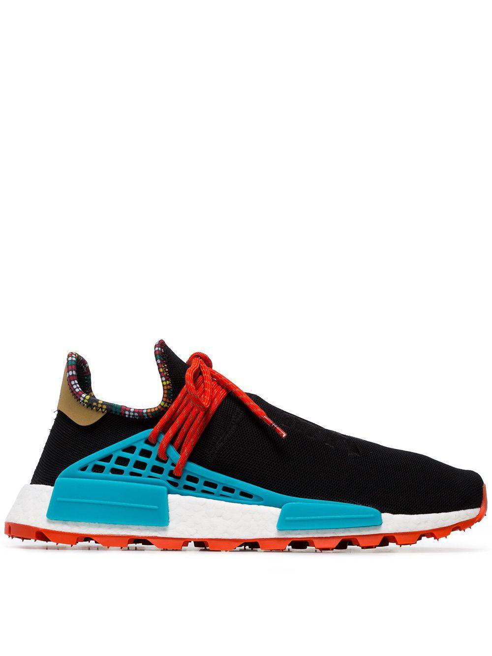 adidas Synthetic Pharrell Human Body Nmd Sneakers in Black for Men - Lyst